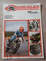 Kreidler florett folder + kaart jan de vries race, Ophalen of Verzenden