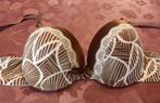 (42) - soutien gorge femme t.90c brun et blanc, Kleding | Dames, Ondergoed en Lingerie, Ophalen of Verzenden, Bruin, BH