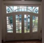 Glas in lood set art nouveau, Ophalen, Zo goed als nieuw