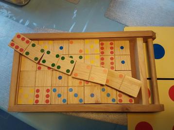 Houten domino, groot formaat! Klas...? beschikbaar voor biedingen