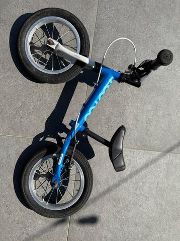 Loopfiets met rem - merk Yedoo, Fietsen en Brommers, Ophalen, Zo goed als nieuw, Minder dan 16 inch, Zijwieltjes