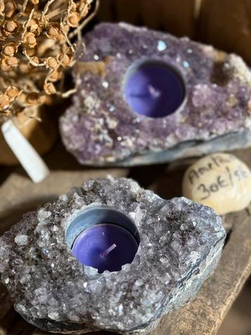 Ammoniet theelichthouder - unieke decoratie beschikbaar voor biedingen