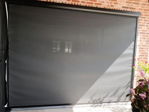 Screen zonnewering somfy, Tuin en Terras, Zonneschermen, Zo goed als nieuw, Screen, Elektrisch, Ophalen