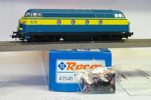 ROCO 43548 DIESEL 6215 HASSELT SNCB NMBS CC/DC, Hobby & Loisirs créatifs, Trains miniatures | HO, Comme neuf, Locomotive, Roco