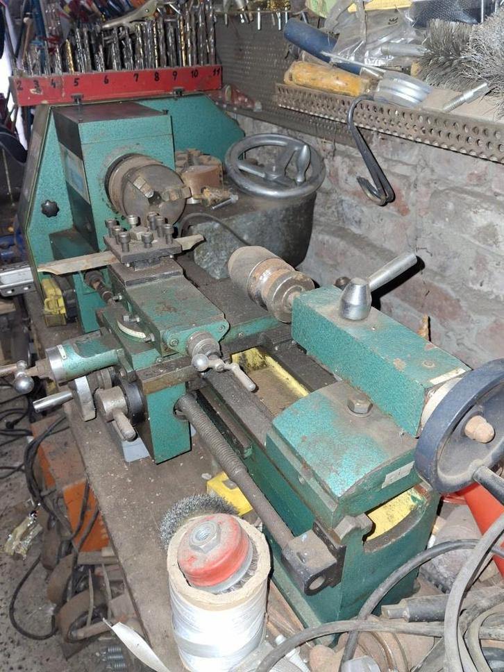 draaibank, Doe-het-zelf en Bouw, Draaibanken, Gebruikt, Metaaldraaibank, Minder dan 500 mm, Ophalen