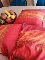 Coussins Heytens, Maison & Meubles, Enlèvement, Comme neuf, Rouge