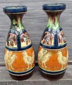Paire de vases poterie flamande ( Bruges ), Antiek en Kunst, Antiek | Keramiek en Aardewerk, Ophalen of Verzenden