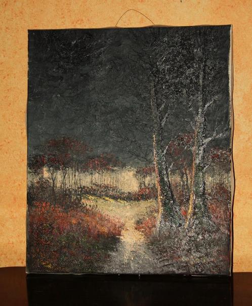 Fraai Landschapsschilderij (gesigneerd), Antiek en Kunst, Kunst | Schilderijen | Klassiek, Ophalen