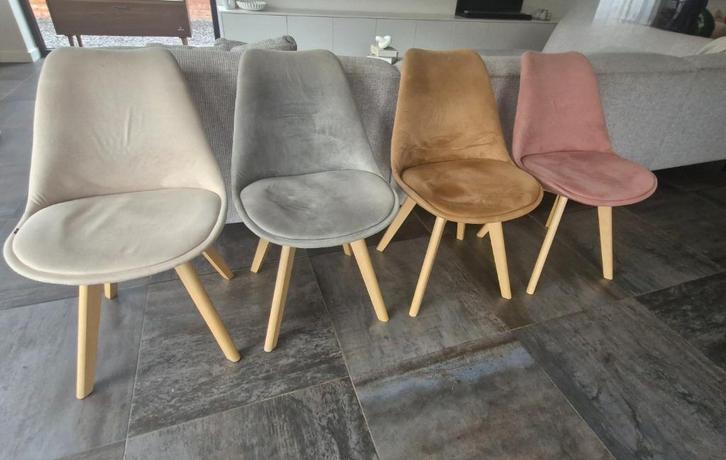 Eetstoelen Te koop, Huis en Inrichting, Stoelen, Gebruikt, Vijf, Zes of meer stoelen, Overige kleuren, Ophalen