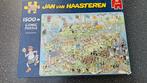 Puzzel 1500 st Jan Van Haasteren Highland Games, Comme neuf, 500 à 1500 pièces, Puzzle, Enlèvement