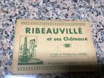 Mapje 12 CP RIBEAUVILLE et ses Chateaux. Photogravure, Ophalen of Verzenden, 1920 tot 1940, Ongelopen, Frankrijk
