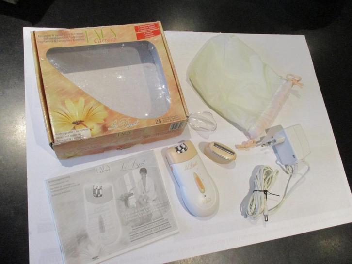 la depil ,lady carrera epileerapparaat & ladyshaver,2koppen, Elektronische apparatuur, Persoonlijke Verzorgingsapparatuur, Gebruikt