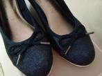 Schoenen, Tamaris, Blauw, Zo goed als nieuw, Ballerina's