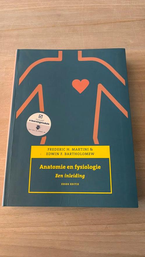 Frederic H. Martini - Anatomie en fysiologie, een inleiding, Livres, Livres scolaires, Comme neuf, Néerlandais, Enlèvement