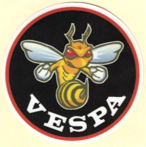 Vespa sticker #19, Motoren, Accessoires | Stickers, Verzenden