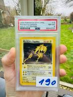 Rocket’s zapdos 1st edition gym challenge psa 8, Ophalen of Verzenden, Nieuw, Losse kaart, Foil
