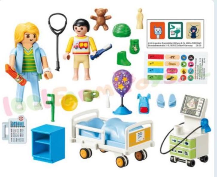 Playmobil 70192 City Life kinderziekenhuiskamer, Kinderen en Baby's, Speelgoed | Playmobil, Zo goed als nieuw, Complete set, Ophalen of Verzenden