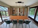 eettafel/vergadertafel met 8 stoelen, Ophalen, 100 tot 150 cm, 200 cm of meer, Zo goed als nieuw