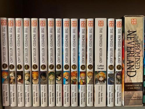 The Promised Neverland 1-16 + collector + …, Livres, BD | Comics, Comme neuf, Série complète ou Série, Europe