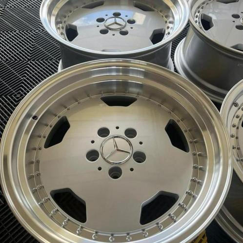 Mercedes monoblock 17&18inch velgen W124 W126 W202 W140 W201, Auto-onderdelen, Banden en Velgen, 18 inch, Ophalen