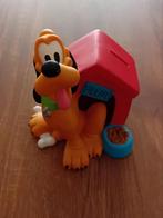 Tirelire Pluto Walt Disney Bullyland (env. 18 cm), Enlèvement ou Envoi, Comme neuf, Synthétique, Figurine de Bande dessinée ou de Dessin animé