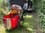 Bakfiets Nihola elektrisch 2 kinderen, Fietsen en Brommers, Gebruikt, Elektrisch, 2 kinderen, Ophalen