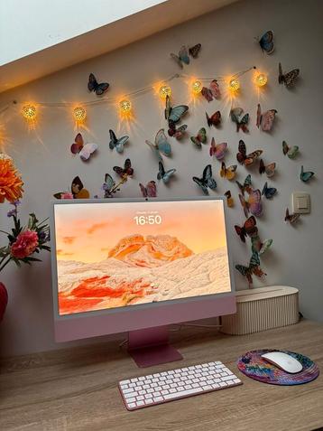 Imac 24 inch M4 2024 16gb ram nieuw met garantie!!! beschikbaar voor biedingen