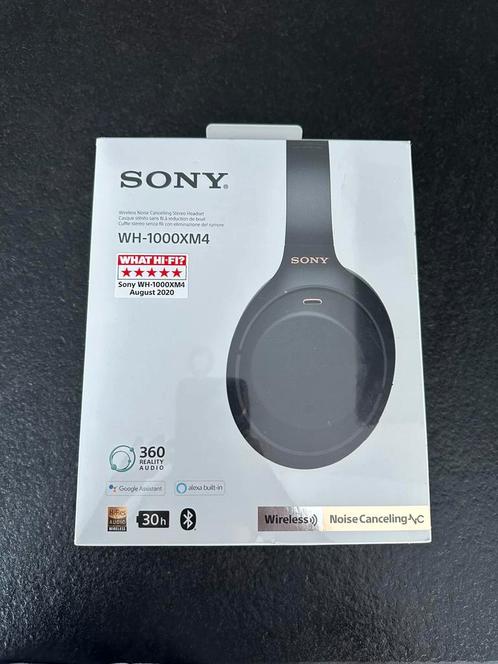Sony WH-1000XM4, Audio, Tv en Foto, Hoofdtelefoons, Zo goed als nieuw, Op oor (supra aural), Sony, Draadloos, Bluetooth, Ophalen