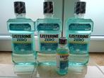Zorg mondspoeling soin Listerine zero 3x500 ml + 1x55 nieuw, Handtassen en Accessoires, Uiterlijk | Mondverzorging, Ophalen of Verzenden