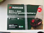 Parkside 20V 4Ah Accu - Nieuw, Ophalen, Nieuw