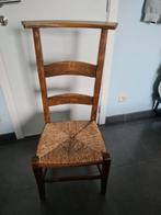 kerkstoel met vierkante zitting, Antiek en Kunst, Ophalen