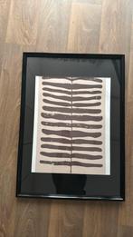 kader met poster op doek, Huis en Inrichting, Ophalen, Zo goed als nieuw