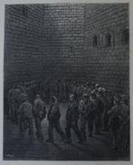 Gustave Dore  De Gevangenisbinnenplaats., Antiek en Kunst, Kunst | Etsen en Gravures, Ophalen of Verzenden