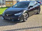 Honda Civic 1.0 2019 Automaat oliedruk melding, Auto's, Monovolume, Bluetooth, Zwart, 5 zetels