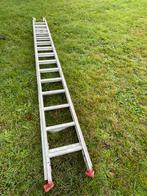 Dubbel ladder 2x 4.1 m, Ophalen, Zo goed als nieuw