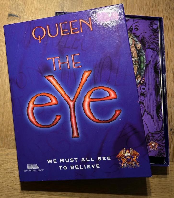 QUEEN - The eye ( 5CD / CDRom box ), Cd's en Dvd's, Cd's | Rock, Zo goed als nieuw, Poprock, Ophalen of Verzenden