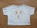 Ecru shirt met olifant kocca 16 jaar, Meisje, Ophalen of Verzenden, Zo goed als nieuw, Shirt of Longsleeve