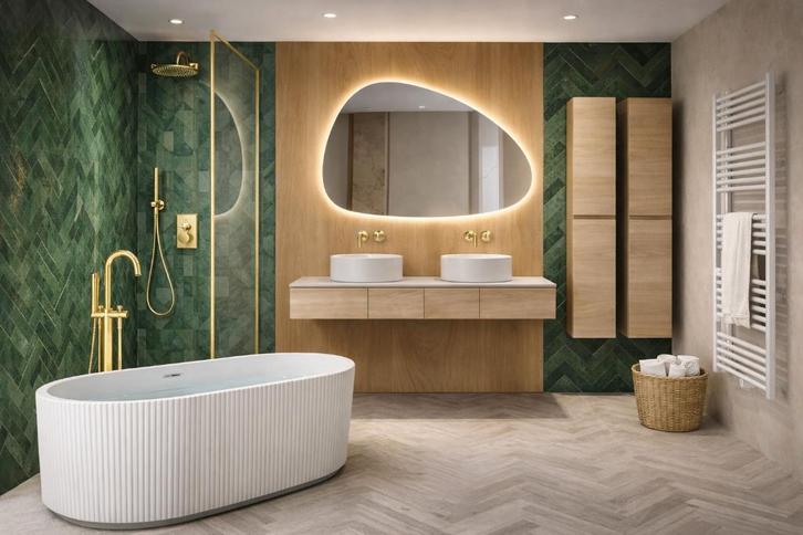 !! ACTIE !! Volledige badkamer renoveren? LEES !, Bricolage & Construction, Sanitaire, Neuf, Douche, Enlèvement