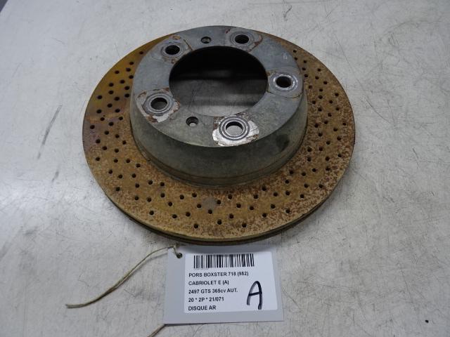 REMSCHIJF ACHTER Porsche 718 Boxster (982) (01-2016/-), Auto-onderdelen, Remmen en Aandrijving, Porsche, Gebruikt