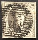 1851. Léopold l. COB : 6b. Cach : 75., Timbres & Monnaies, Timbres | Europe | Belgique, Affranchi, Enlèvement ou Envoi, Maison royale