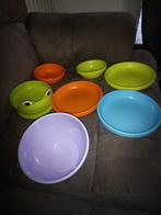 Bol assiettes en plastique bébé, Enfants & Bébés, Enlèvement ou Envoi