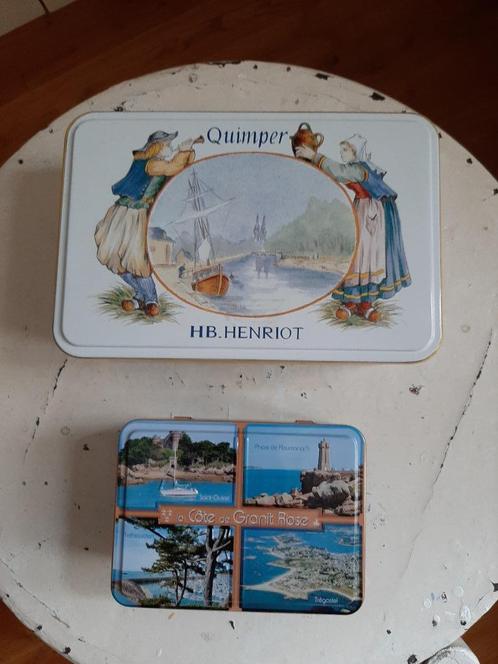 Boite métallique  Bretagne    Lot: 3 €, Verzamelen, Blikken, Zo goed als nieuw, Overige, Ophalen of Verzenden