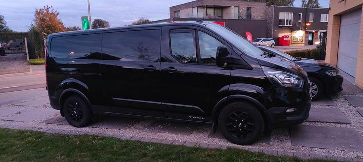 Ford transit Trail L2H1, Auto's, Bestelwagens en Lichte vracht, Particulier, ABS, Achteruitrijcamera, Adaptieve lichten, Ford