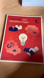 Wiskunde voor bedrijfskundigen 1, Boeken, Ophalen, Zo goed als nieuw