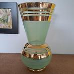 Groene en gouden Boom vaas, Antiek en Kunst, Ophalen of Verzenden