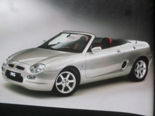 MG ZT ZT-T ZR ZS MGF 1999 Brochure - FRANS, Boeken, Auto's | Folders en Tijdschriften, Verzenden