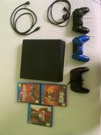 Ps4 500go + 3 manettes et 3 jeux, Gebruikt, 500 GB, Met 3 controllers of meer, Met games