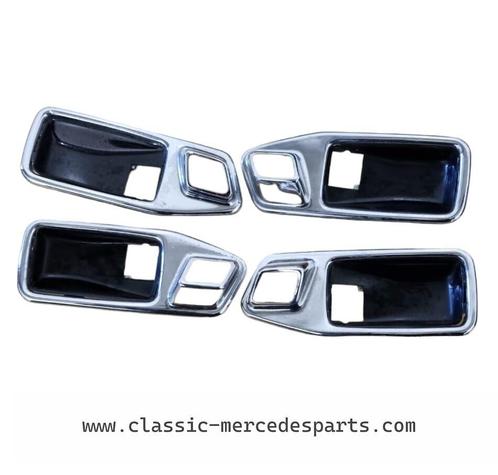 Chroomafwerking deuropener Mercedes w116, Auto-onderdelen, Carrosserie, Deur, Mercedes-Benz, Gebruikt, Ophalen of Verzenden