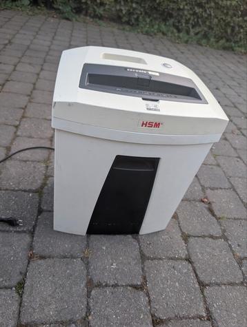 Déchiqueteuse broyeuse papier jusqu'à 15 feuilles HSM  beschikbaar voor biedingen