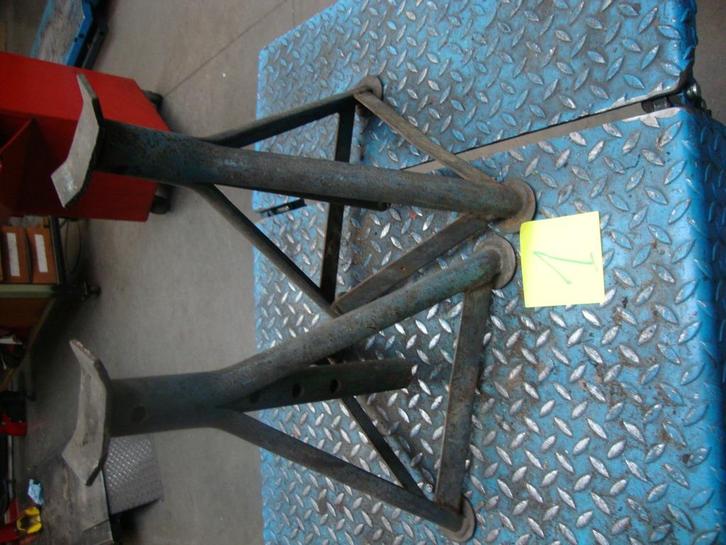 auto as steunen, Autos : Divers, Prises, Utilisé, Cric de garage, Manuel, Enlèvement